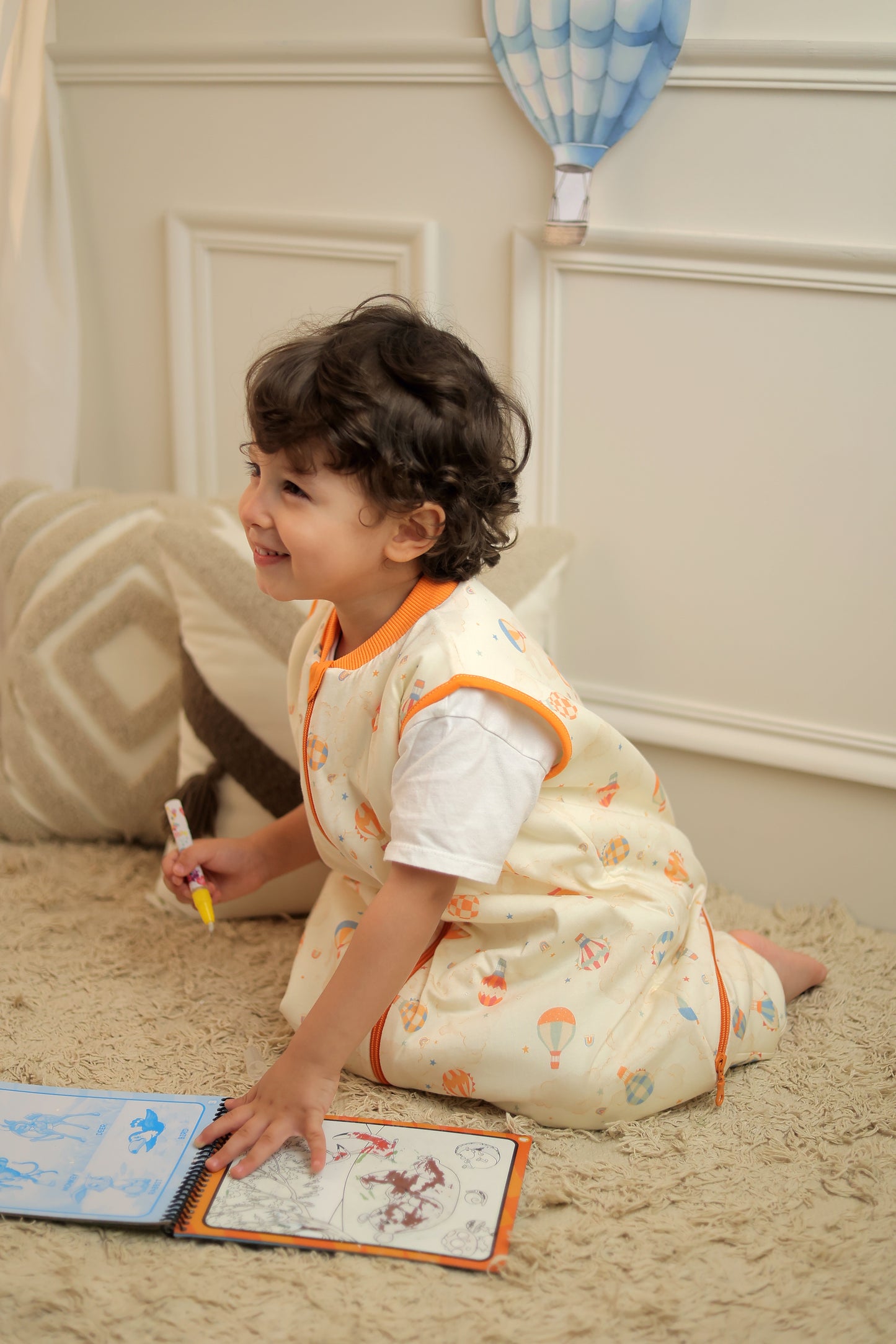 Up & Away- Sleeveless Summer/Spring Walker Sleeping Bag