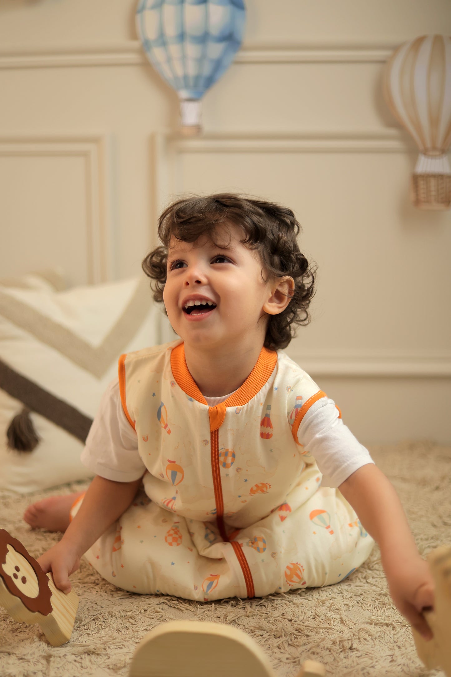 Up & Away- Sleeveless Summer/Spring Walker Sleeping Bag