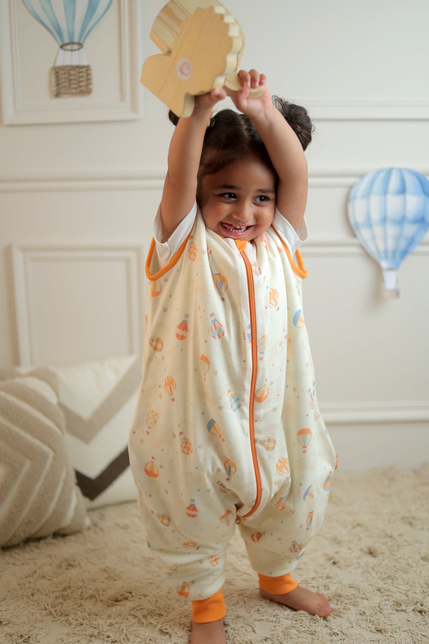 Up & Away- Sleeveless Summer/Spring Walker Sleeping Bag