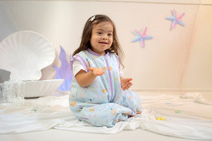 Mermaid Dreams-Removable Sleeves Summer/Spring Walker Sleeping Bag