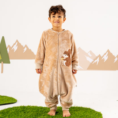 Squirrel- Sleeved Polar Fleece Walker Sleeping Bag