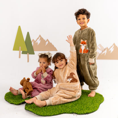 Squirrel- Sleeved Polar Fleece Walker Sleeping Bag
