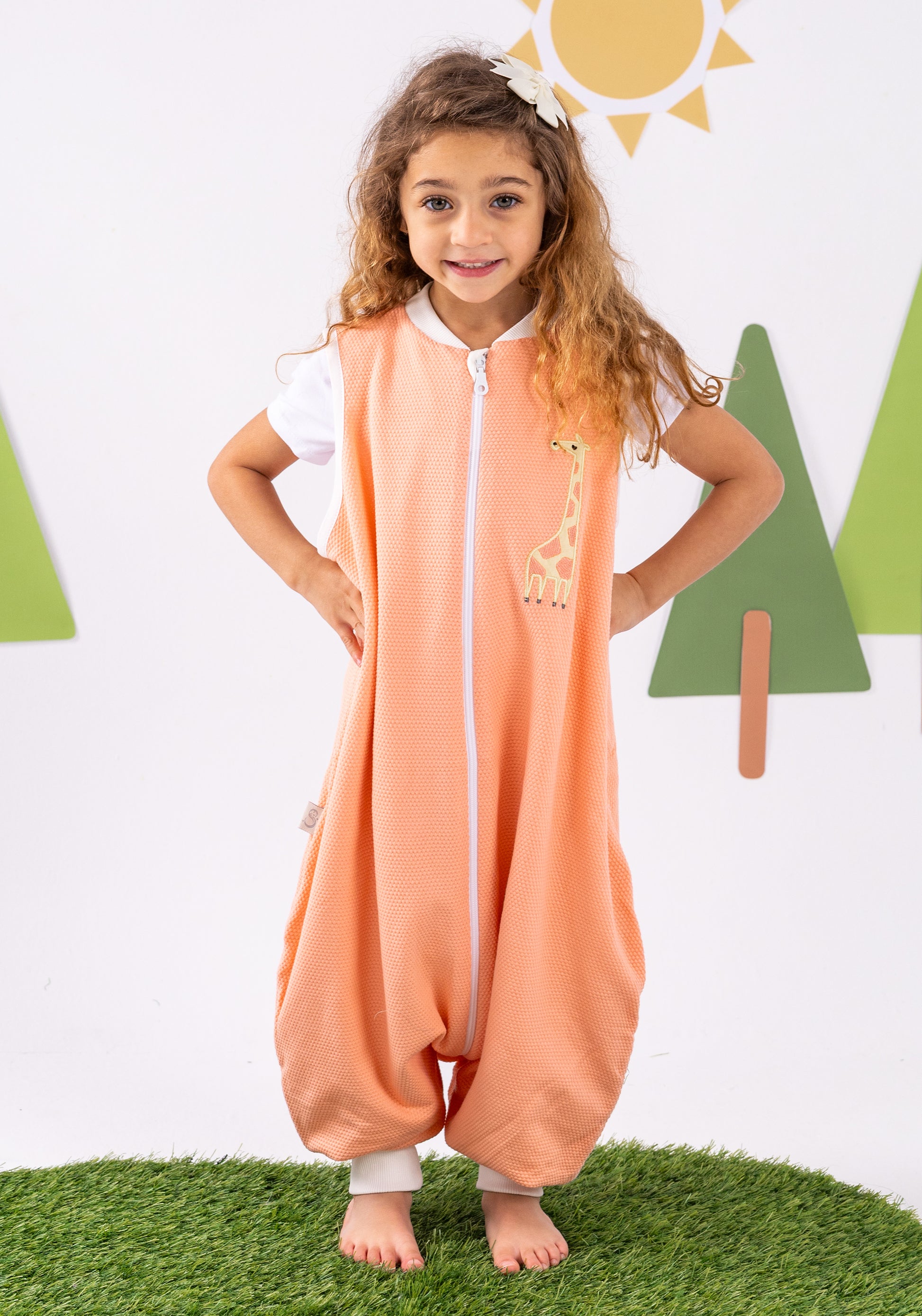 Giraffe- Extra-Light Sleeveless Summer Walker Sleeping Bag