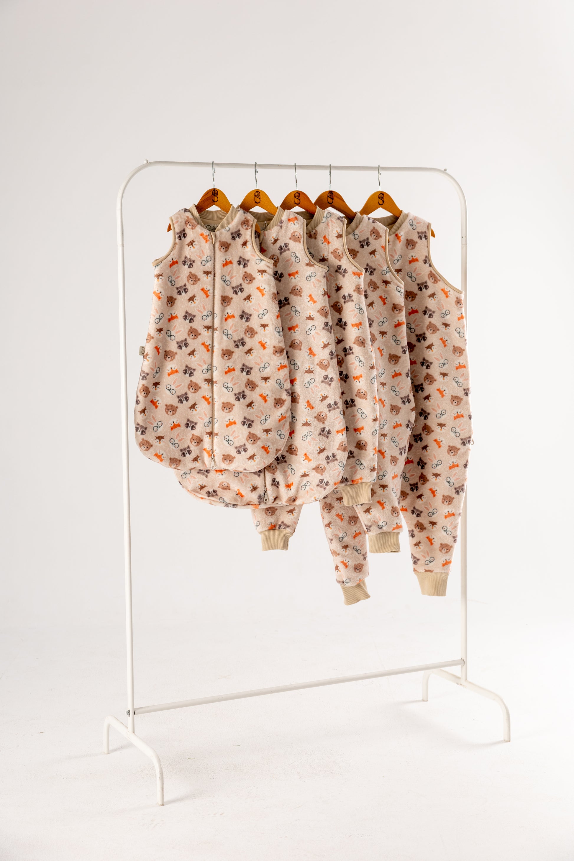 Forest Friends- Sleeveless Polar Fleece Walker Sleeping Bag