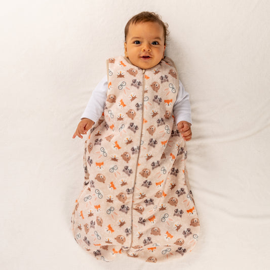 Forest Friends- Sleeveless Polar Fleece Basic Sleeping Bag