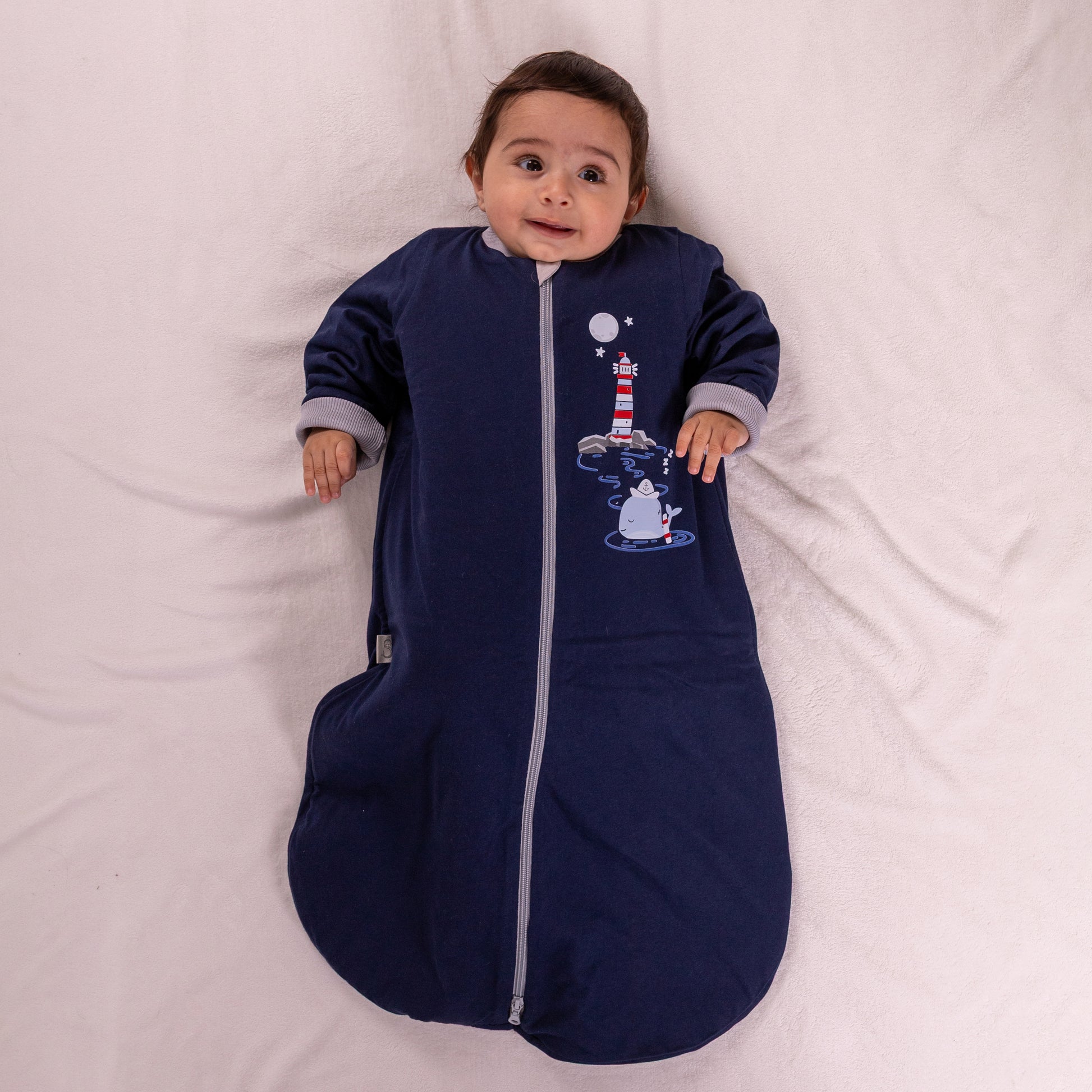 Little Lighthouse- Sleeved Summer/Spring Basic Sleeping Bag