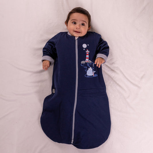 Little Lighthouse- Sleeved Summer/Spring Basic Sleeping Bag
