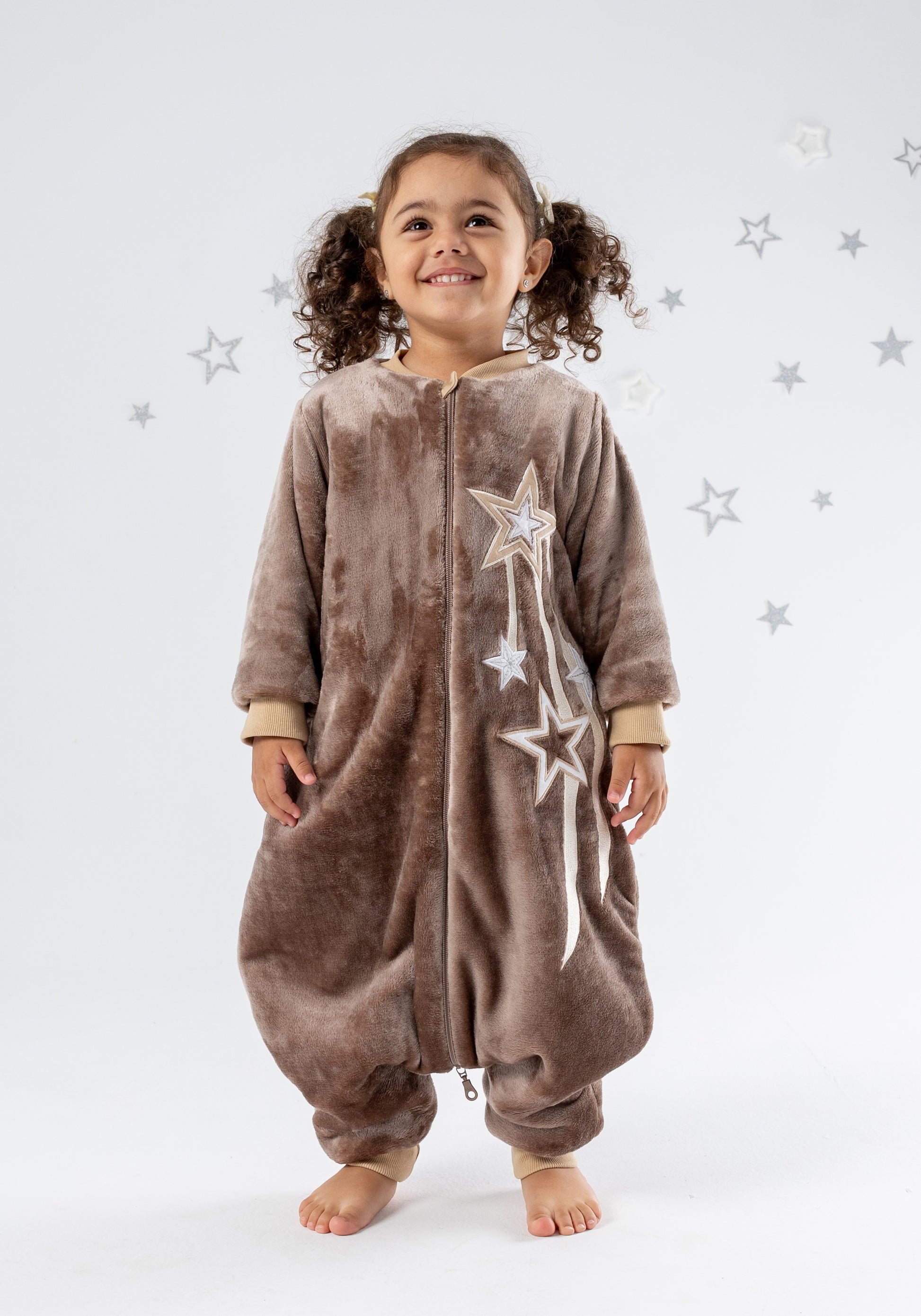 Shooting Star [Beige]- Sleeved Winter Walker Sleeping Bag