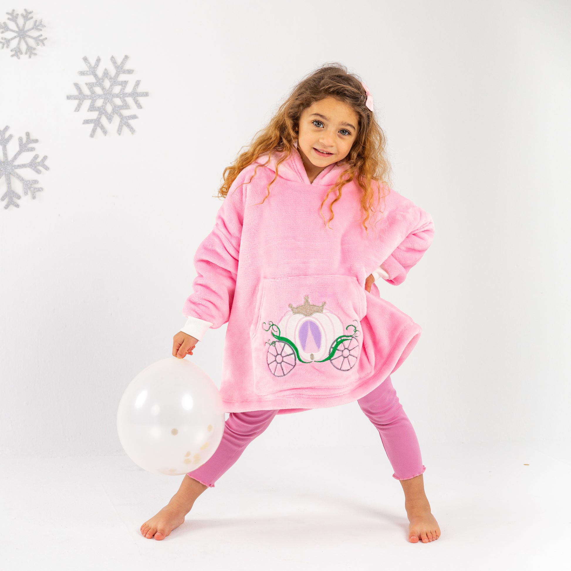 Princess Carriage Snuddie Blanket