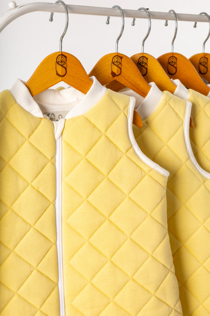 Daisy- Sleeveless Quilted Cotton Walker Sleeping Bag
