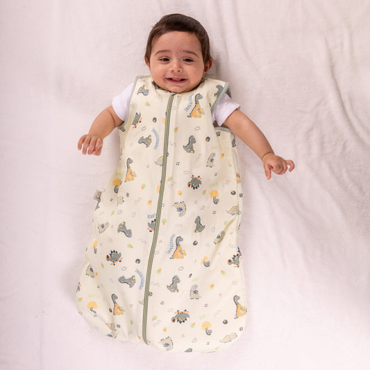 Dino Doodles- Sleeveless Summer/Spring Basic Sleeping Bag