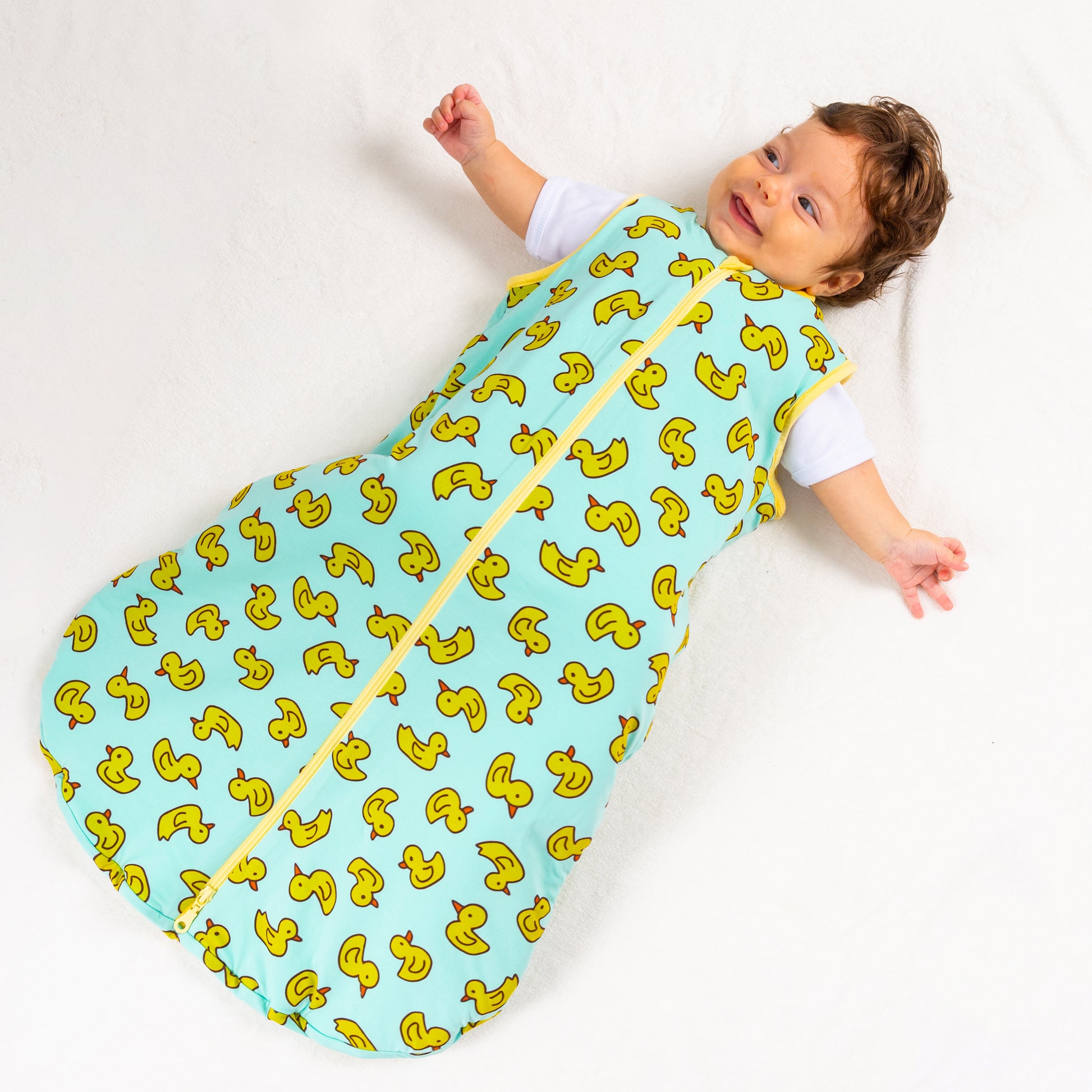 Yellow Duckie- Sleeveless Summer/Spring Basic Sleeping Bag