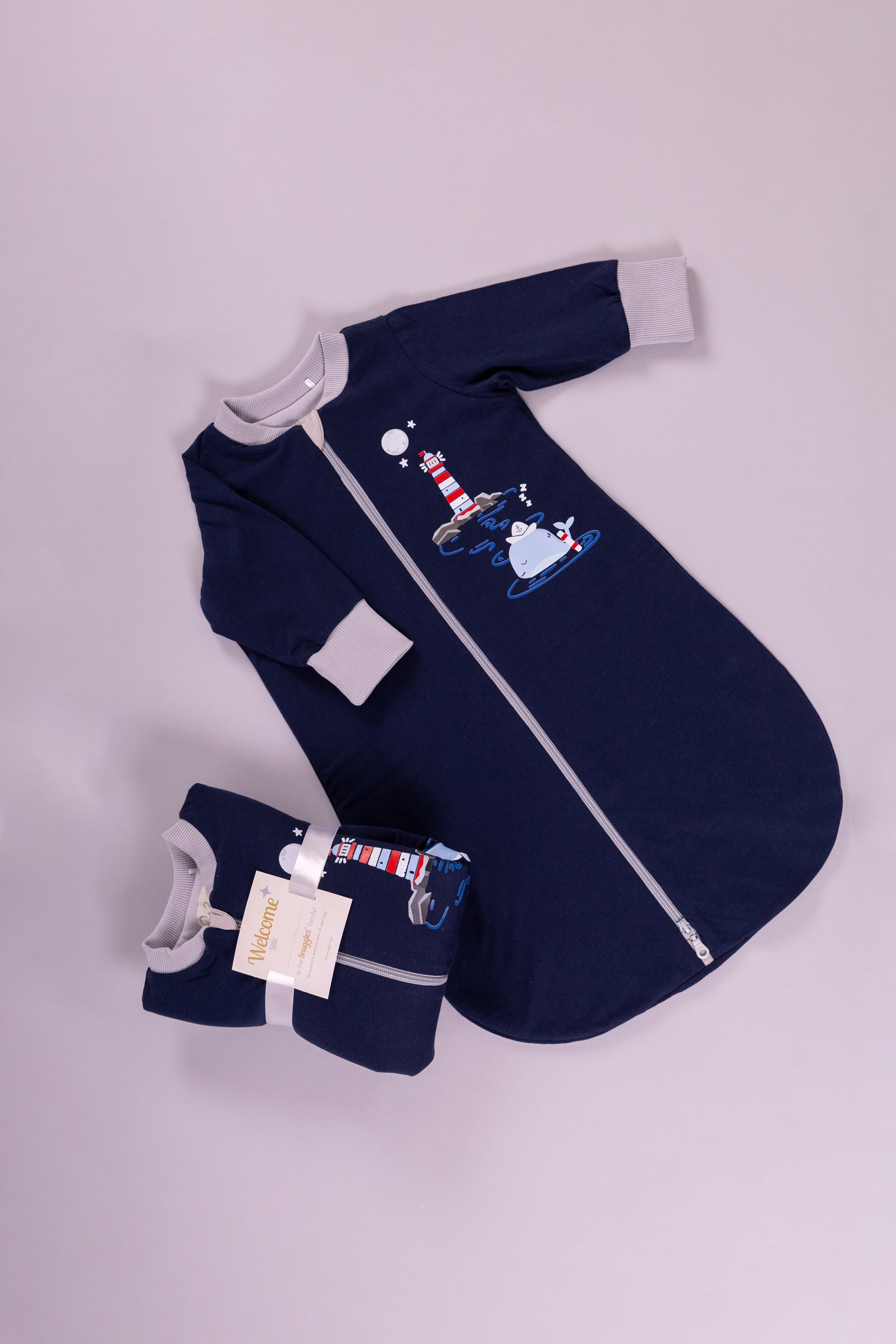 Little Lighthouse- Sleeved Summer/Spring Basic Sleeping Bag