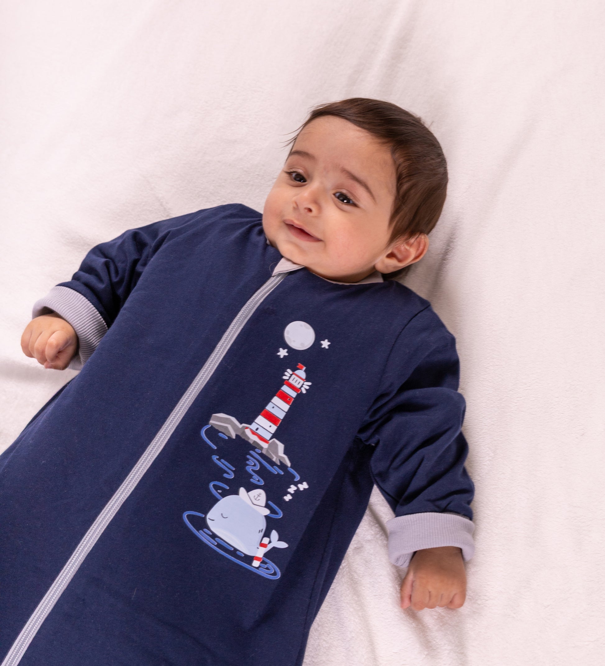 Little Lighthouse- Sleeved Summer/Spring Basic Sleeping Bag