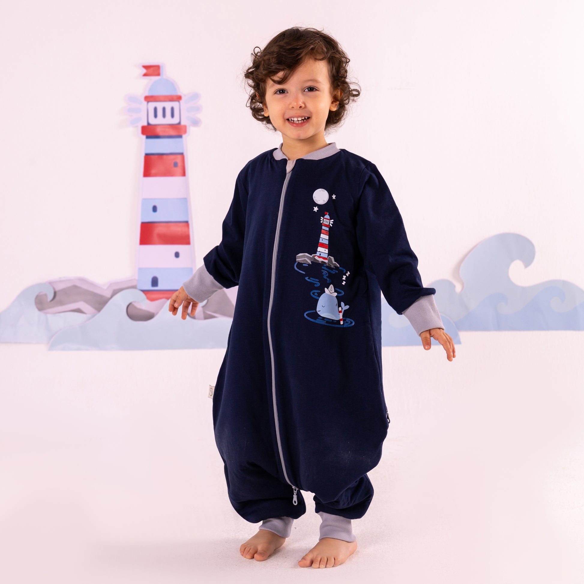 Little Lighthouse- Sleeved Summer/Spring Walker Sleeping Bag