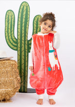 Load image into Gallery viewer, Llama [Melon]- Sleeveless Winter Walker Sleeping Bag
