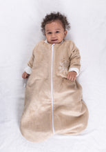 Load image into Gallery viewer, Let it Snow [Beige]- Sleeved Winter Basic Sleeping Bag
