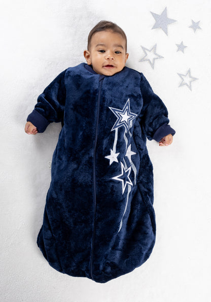 Shooting Star [Navy Blue]- Sleeved Winter Basic Sleeping Bag