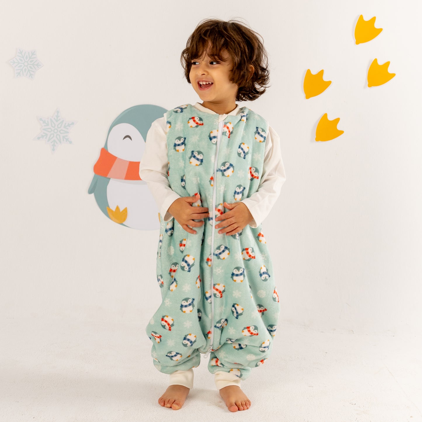 Polar Pals- Sleeveless Polar Fleece Walker Sleeping Bag