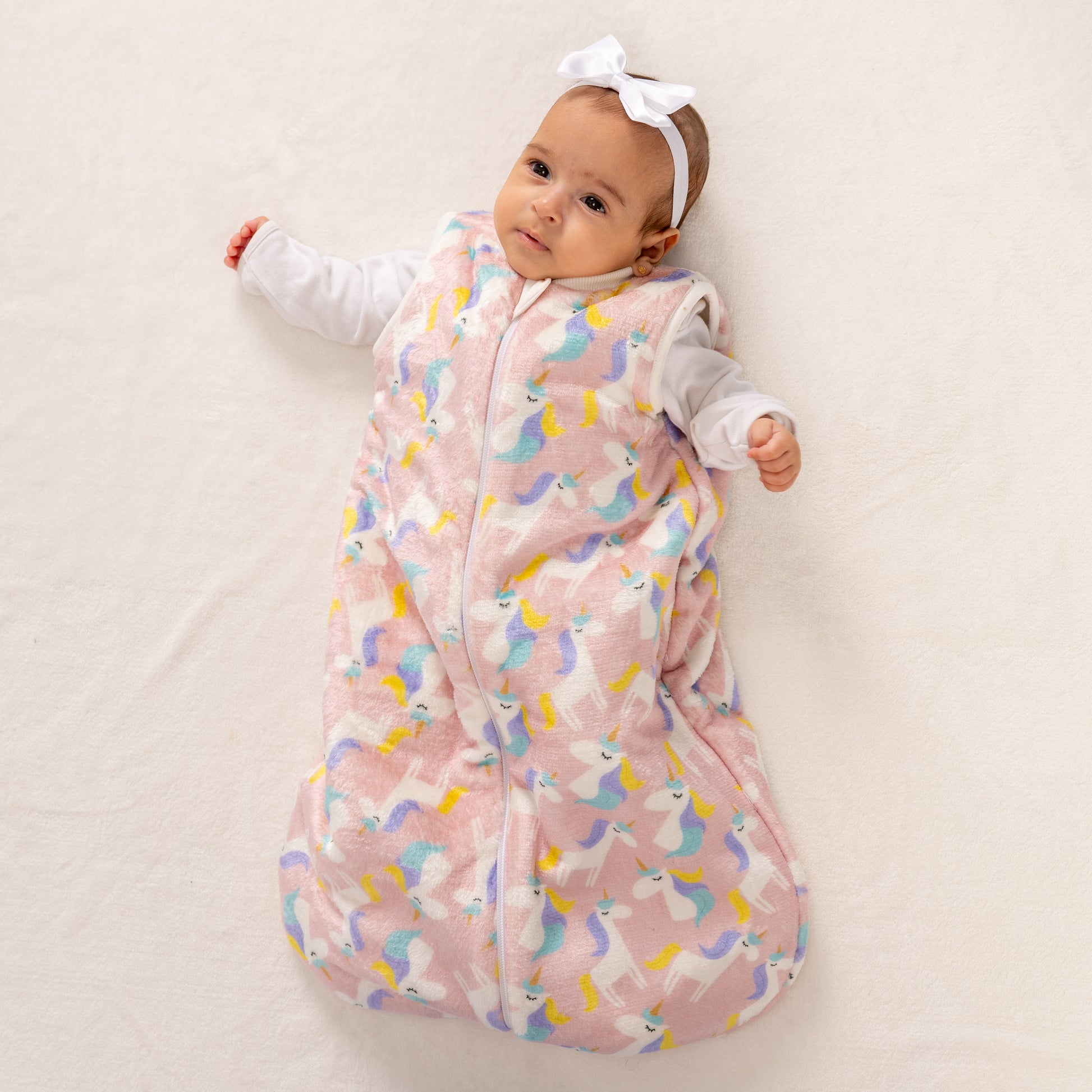 Unicorn Wonderland- Sleeveless Polar Fleece Basic Sleeping Bag